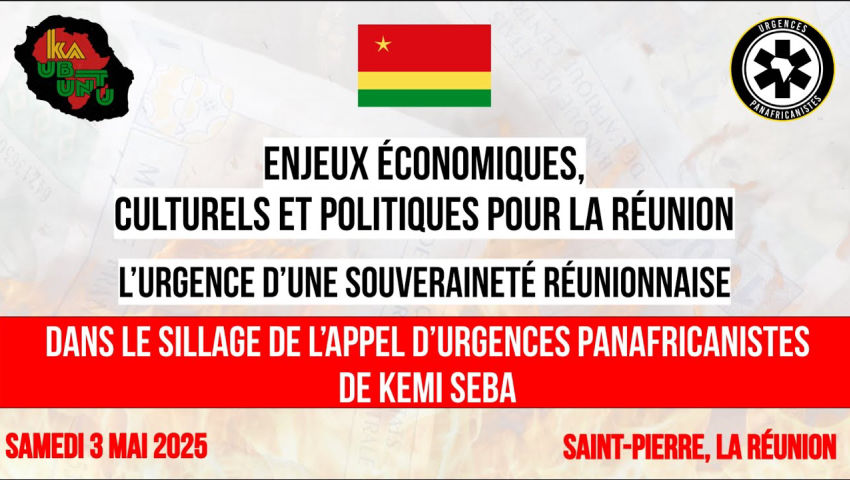 Miniature de la vidéo: La Réunion vers la souveraineté ? Conférence historique avec Urgences Panafricanistes et Ka-Ubuntu
