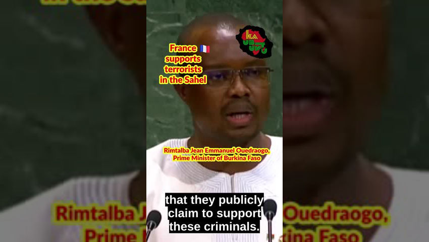 Miniature de la vidéo: La France 🇫🇷 soutient les terroristes dans le Sahel